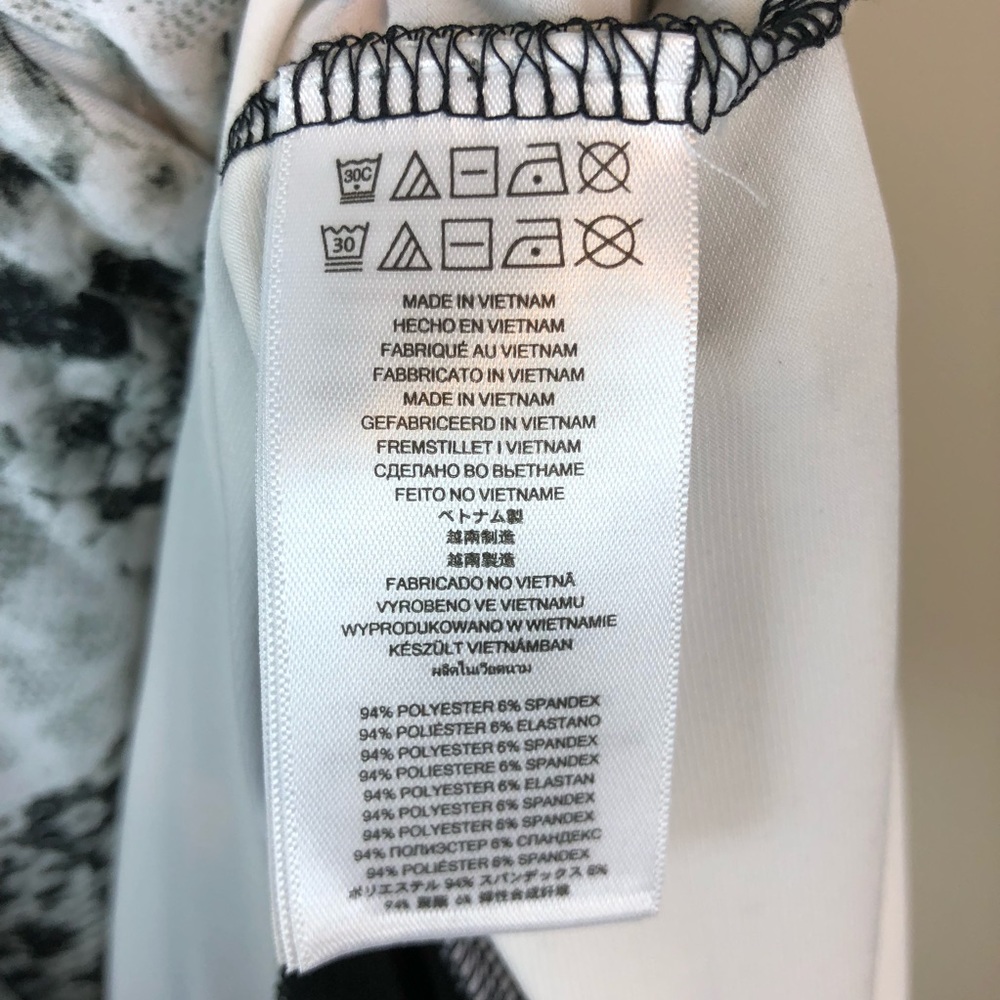  NWT Michael Kors Snakeskin Color Block Dress - Picture 7 of 7